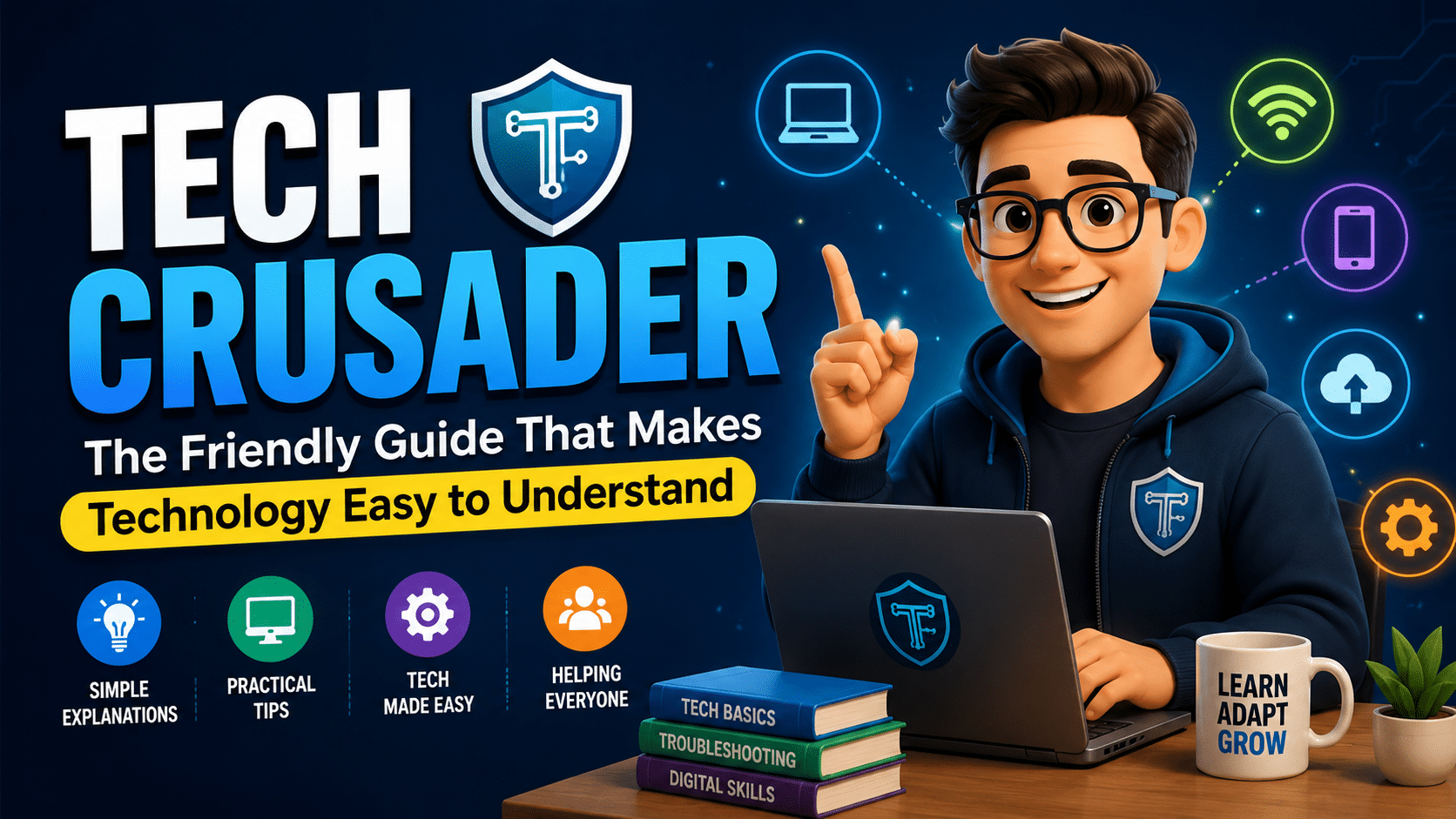 Tech Crusader The Friendly Guide That Makes Technology Easy to Understand