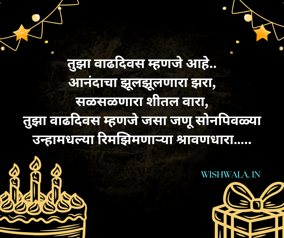 Birthday wishes for best friend in marathi