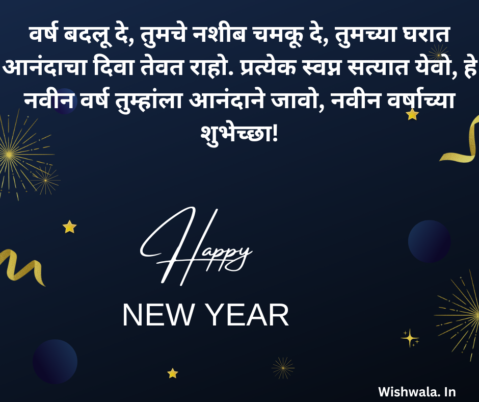 New Year Wishes in Marathi
happy new year 2024 wishes
