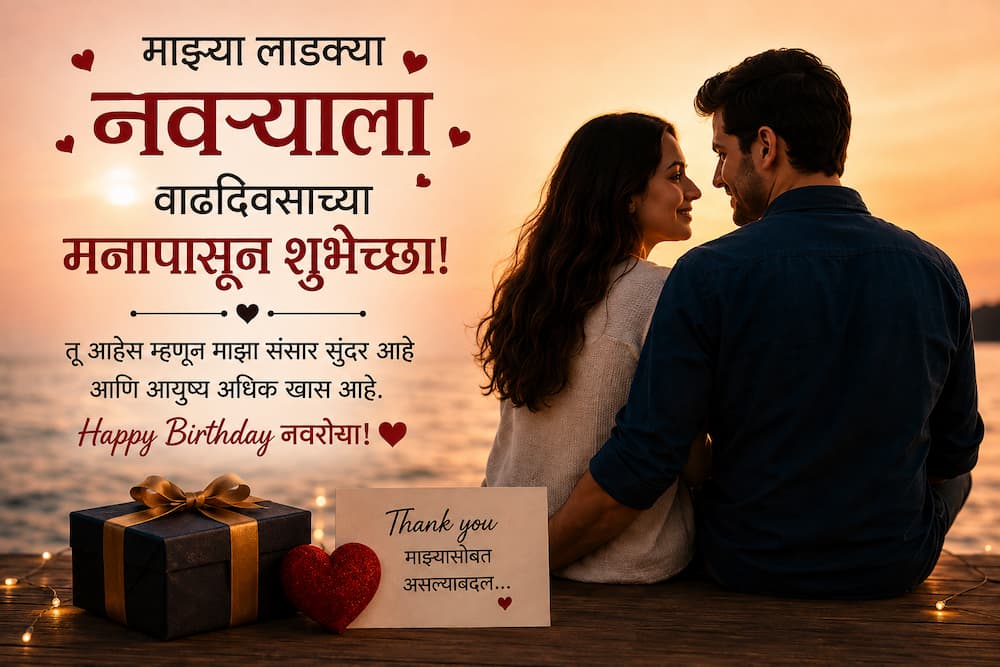 Birthday Wishes For Husband In Marathi