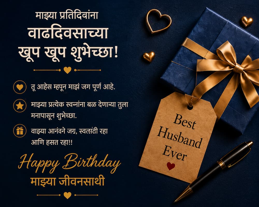 Birthday Wishes For Husband With Blessings