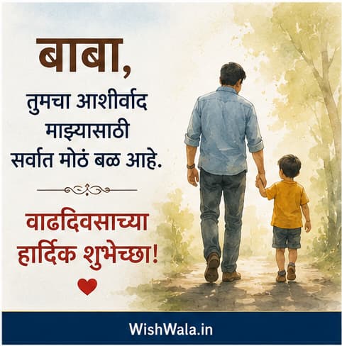 Heart Touching Birthday Wishes For Father